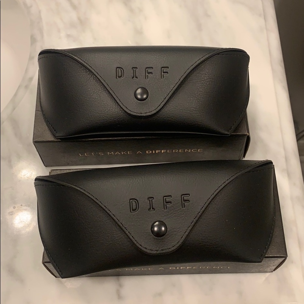 2 brand new DIFF Eyewear Sunglasses